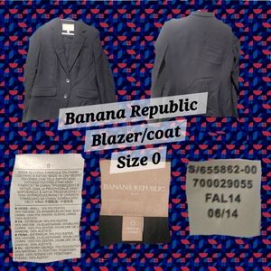 Banana Republic Blazer and slacks